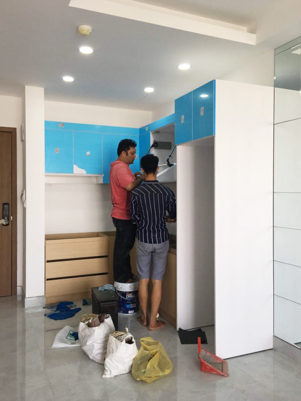 Thi công nội thất căn hộ Goal Star